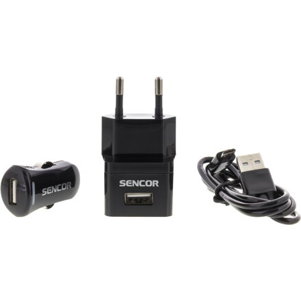 SCO 515-000BK USB KIT 1M/WALL/CAR SENCOR