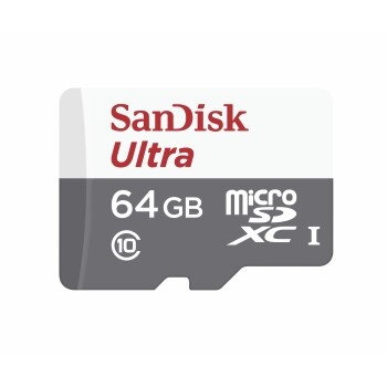 SanDisk ULTRA Micro SDXC 64GB 80MB/s Class 10 UHS-I SDSQUNS-064G-GN3MN