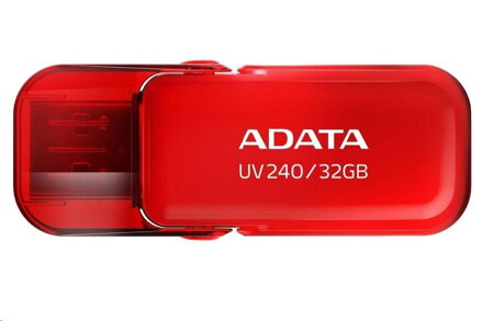 ADATA Flash Disk 32GB UV240, USB 2.0 Dash Drive, červený