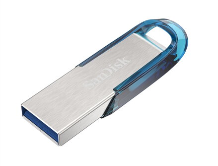 SanDisk Ultra Flair™ USB 3.0 64 GB, tropická modrá