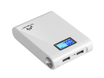 TRACER Power Bank 10400 mAh biela