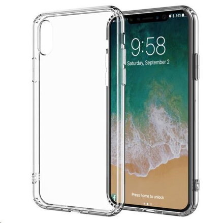 Puro zadný kryt "CLEAR" pre iPhone X/XS 5.8" Transparent