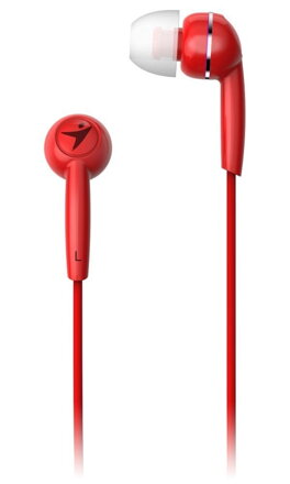 GENIUS slúchadlá s mikrofónom HS-M320, červené