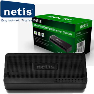 NETIS ST3108S 8xTP 10/100Mbps 8port switch