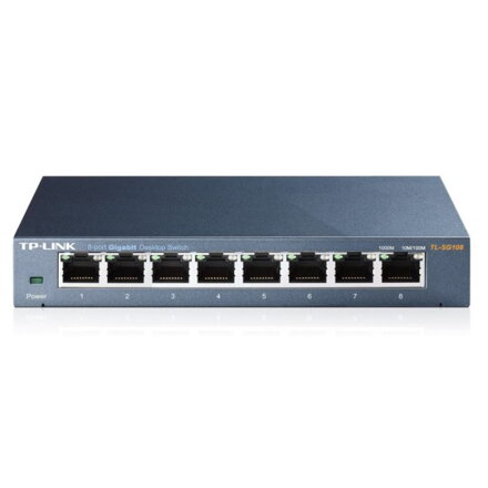 TP-LINK TL-SG108 Switch 8-Port/10/100/1000Mbps/Desk