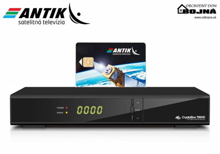 AB CryptoBox 700HD + Antik karta