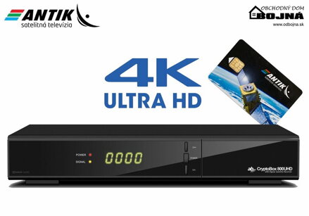 AB CryptoBox 800UHD + Antik karta