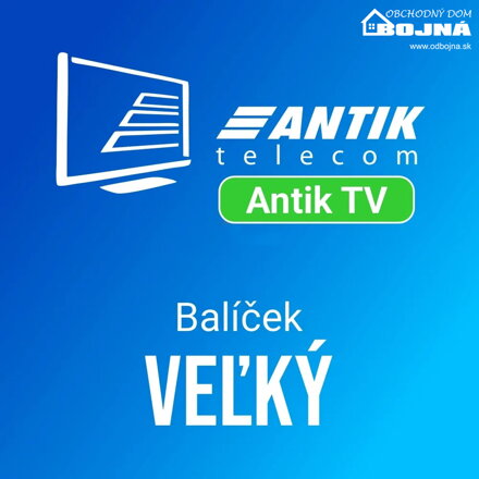 Antik TV balík na 6 mesiacov - AKCIA