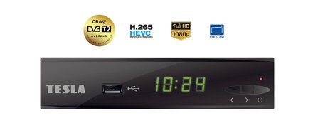 TESLA TE-320, DVB-T2 H.265/HEVC prijímač
