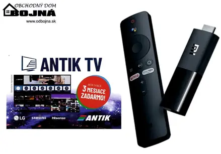 XIAOMI TV Stick 4K-EU + Antik 3 mesiace
