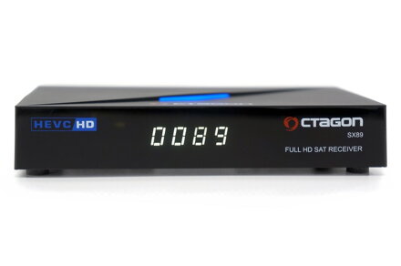OCTAGON SX89 DVB-S2 + IP, H.265 HEVC Full HD