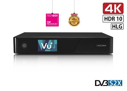 VU+ UNO 4K SE (1x Duálny satelitný FBC tuner DVB-S2X)
