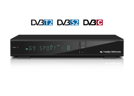 AB CryptoBox 752HD Combo DVB-T2/S2/C