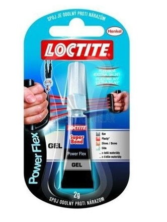 Lepidlo sekundové LOCTITE Super Bond Power Flex Gel 2g