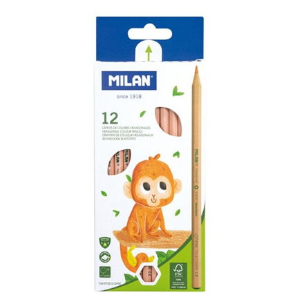 Pastelky MILAN šesťhranné 2,9 mm 12 ks