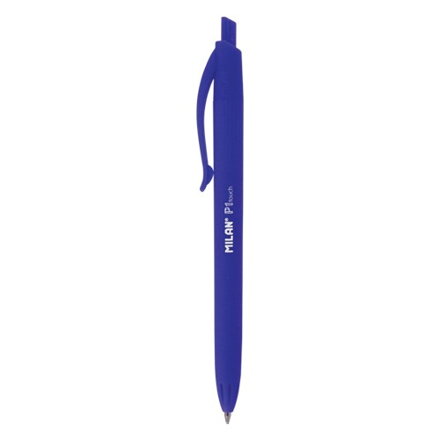 Pero guľôčkové MILAN P1 Touch 1,0 mm - modré 140 mm