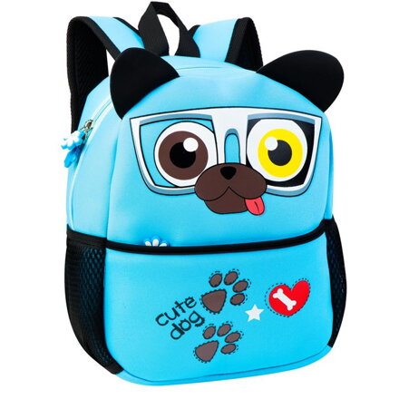 Batoh neoprénový - detský psík modrý S926110
