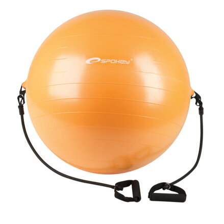 ENERGETIC - Gymnastická lopta s expanderom 65 cm vrátane pumpičky