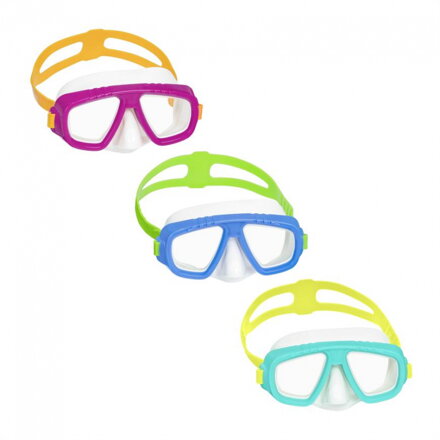 Okuliare Bestway® 22011, Hydro-Swim Lil' Caymen, mix farieb, plavecké, na potápanie, do vody