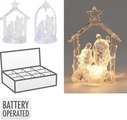 Betlehem LED akryl mix