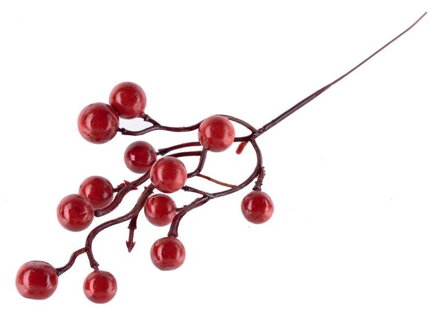 Vetvička Berries červená 27cm