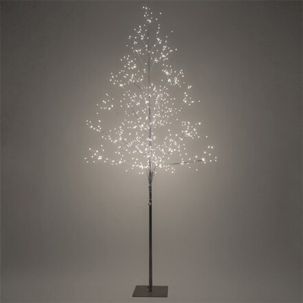 Solight 1V234 LED vonkajší stromček, 150cm, 360 LED, teplé biele svetlo, hnedá farba