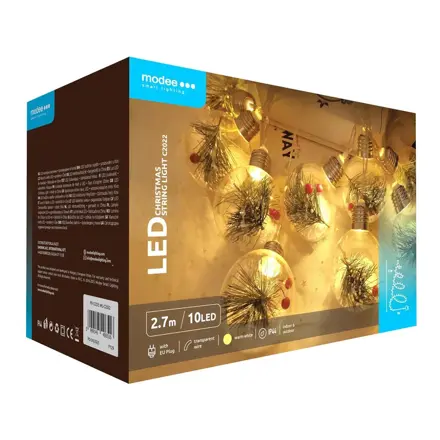 Modee Lighting LED dekorácia 10 LED 3 m teplá biela