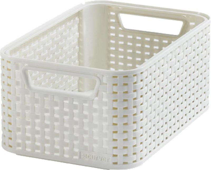 Košík Curver® STYLE2 S, krémový, 28x19x12 cm Košík Curver® STYLE2 S, krémový, 28x19x12 cm