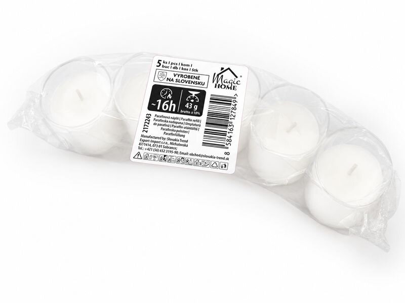 Náplň Magic Home,16 h, 43 g, 85 mm, do kahanca, parafín, bal. 5 ks