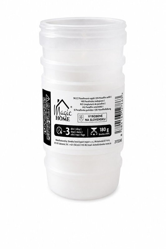 Náplň Magic Home, 3 dni, 180 g, 130 mm, do kahanca, parafín