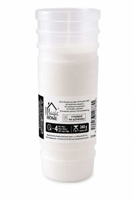 Náplň Magic Home, 4 dni, 260 g, 130 mm, do kahanca, parafín