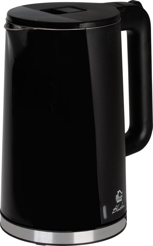 Kanvica MagicHome Blackira, 1850-2200 W, 230 V, 50 Hz, 1700 ml, rýchlovarná Kanvica MagicHome Blackira, 1850-2200 W, 230 V, 50 Hz, 1700 ml, rýchlovarná