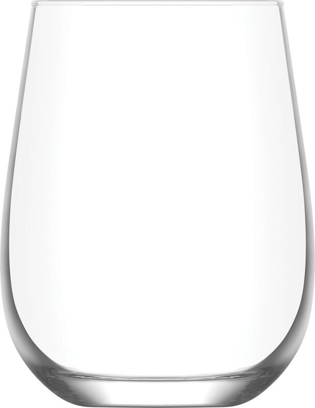 Pohár Gaia, LAV, sklenený, na vodu, 475 ml, 70x111 mm, bal. 6 ks