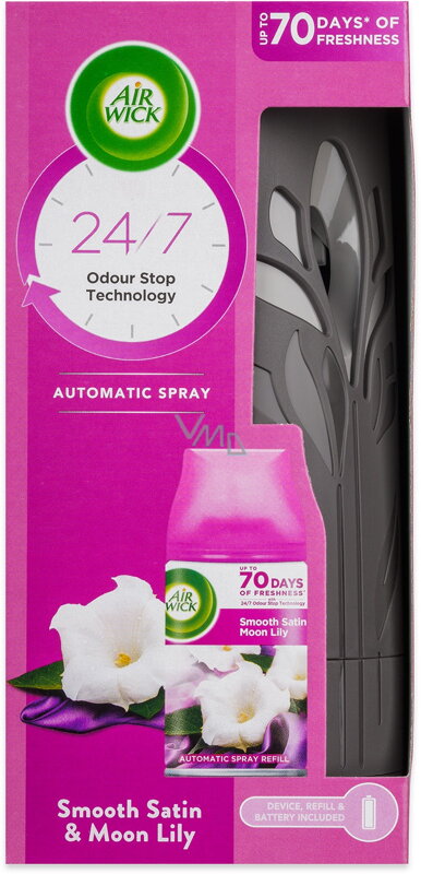AIR WICKstrojček+náplň 250ml Jemný saté AIR WICKstrojček+náplň 250ml Jemný saté