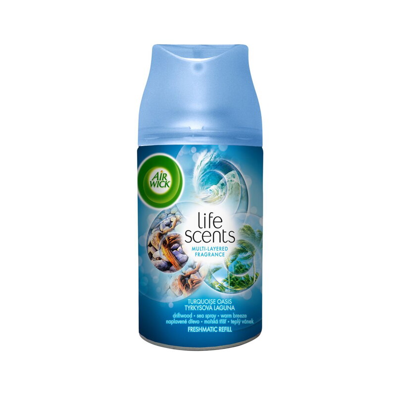 AIR WICK FRESHMATIC náhradná náplň 250 ml - TYRKYSOVÁ LAGÚNA