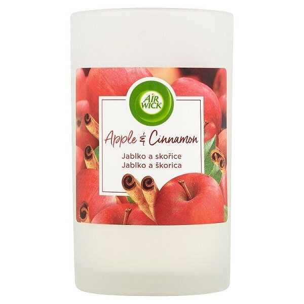 AIR WICK Apple Cinnamon jablko a škorica vonná sviečka 310g AIR WICK Apple Cinnamon jablko a škorica vonná sviečka 310g