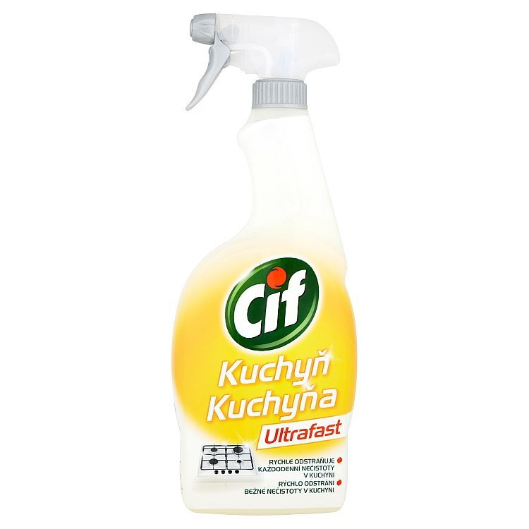 Cif Ultrafast Kuchyňa čistiaci sprej 750 ml Cif Ultrafast Kuchyňa čistiaci sprej 750 ml