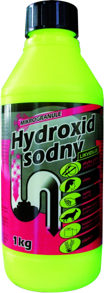 Hydroxid sodný 1kg mikrogranule