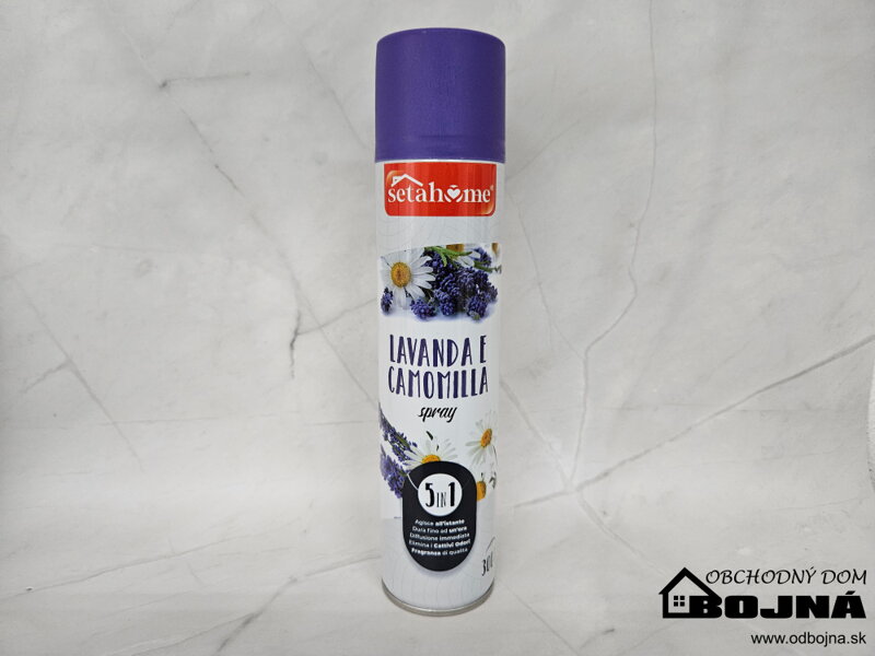 Osv.vzduchu v spreji 5v1 300ml Levanduľa Osv.vzduchu v spreji 5v1 300ml Levanduľa