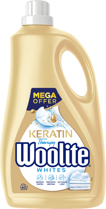 Woolite Extra White Brilliance tekutý prací prípravok 60 praní 3,6 L