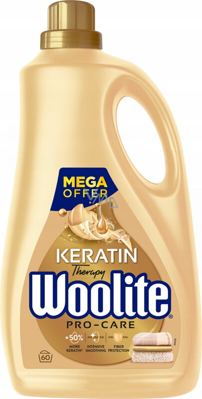 Woolite Pro Care tekutý prací prípravok 60 praní 3,6 L