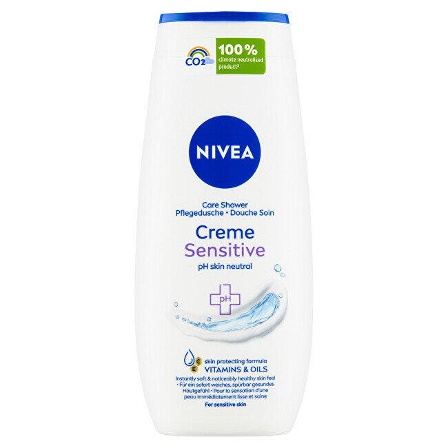 Nivea SG 250ml Creme Sensitive Nivea SG 250ml Creme Sensitive