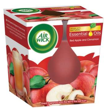 Sviečka AIRWICK 105g červ.jablko&škorica Sviečka AIRWICK 105g červ.jablko&škorica