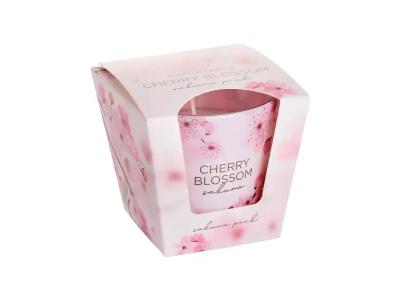 Sviečka sklenená 115g Cherry Blossom Sviečka sklenená 115g Cherry Blossom
