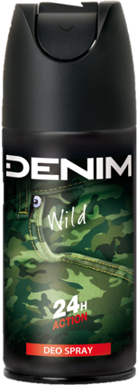 Denim deospray 150ml Wild Man