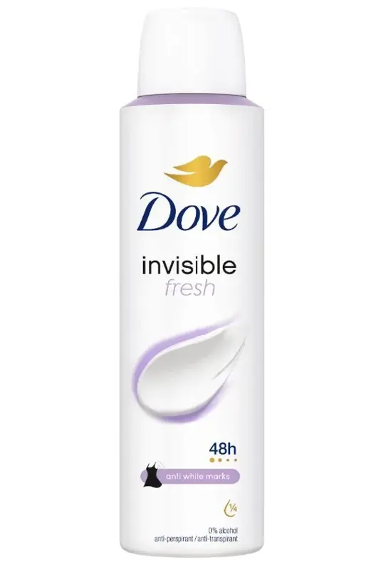 Dove deo 150ml Invisible fresh