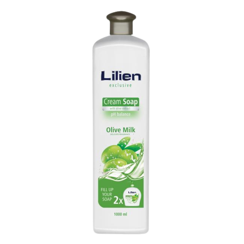 LILIEN tekuté mydlo náplň 1L Olive Milk