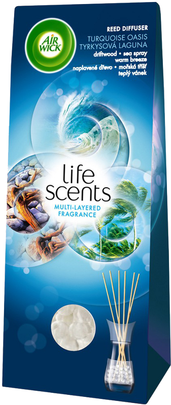 AIR WICK vonné tyčinky 30ml Tyrkysová lagúna