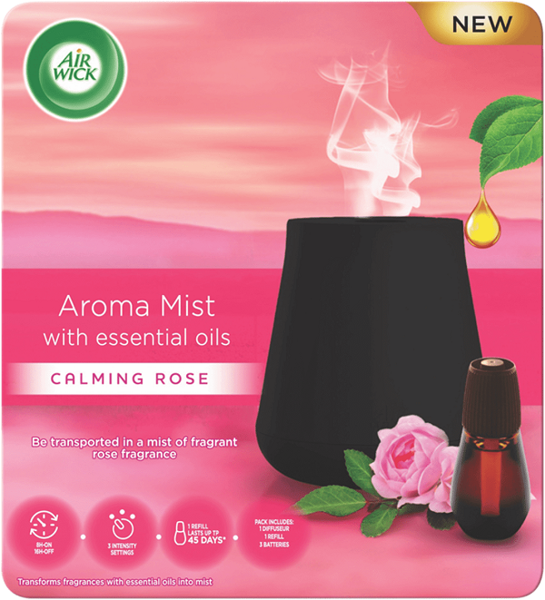 AIR WICK Aroma vaporizér + náplň 20ml Vôňa ruže
