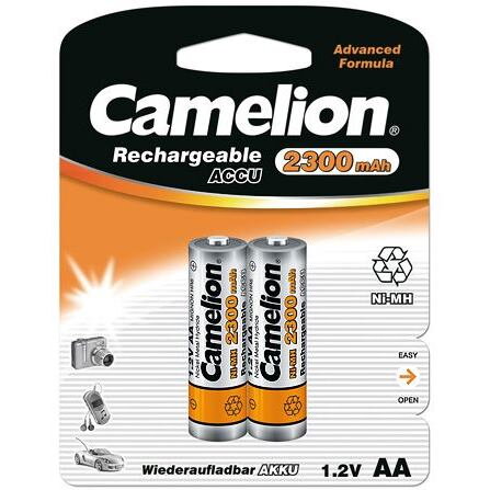 CAMELION Batérie nabíjateľné AA 2ks NI-MH 2300mAh NH-AA2300-BP2 17023206